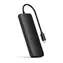 Satechi USB-C Hybrid-Multiport, schwarz / Adapter / HDMI / SSD / 2x USB-A / PD 100 W