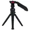 Rollei Creator Grip Mini-Stativ, schwarz / Stativ / Traglast 3 kg / Ausgezogen 19,8 cm