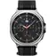 Spigen Textilarmband (Klettverschluss) für Samsung Galaxy Watch 8 46 mm/44 mm/40 mm, schwarz