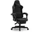 SENSE7 DEVON schwarz / Gaming-Stuhl / Alcantara / verstellbar / Rollen / Belastbarkeit 120 kg 