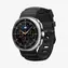 Spigen Silikonarmband für Samsung Galaxy Watch 8 46 mm/44 mm/40 mm, schwarz