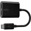 Belkin USB-C Audio-/Stromadapter schwarz / 2x USB-C / 60 W