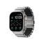 Nomad Stratos Band FKM Armband für Apple Watch 49 mm/Ultrasilber/Schwarz