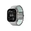 Nomad Stratos Band FKM Armband für Apple Watch 45/46/49 mm silber/blau