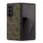 Guess PU-Leder 4G Farbring Magnetische Rückseite für Samsung Galaxy Z Fold 7 Braun