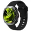 Mobile Origin Easy Strap Silikonarmband für Samsung Galaxy Watch Ultra 47 mm, schwarz