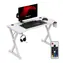 Huzaro Hero 2.3 RGB weiß / Gaming-Tisch / 120 x 60 x 72 cm