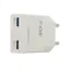 Mobilis 020026 Ladegerät 2x USB-C weiß / 30W / GaN