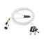 Mobilis 001325 T-Lock Drehschlüssel-Laptopschloss 1,8 m