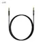 Dudao L12S AUX-Audiokabel / 3,5-mm-Miniklinkenstecker / 1 m / 3-poliges Stereo / schwarz