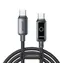Joyroom S-A55 StarFlight Ladekabel USB-C (Stecker) - USB-C (Stecker) 100 W 1,2 m schwarz