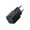 Joyroom JR-TG7 Netzteil mit USB-C - USB-C 1 m 60-W-Kabel, schwarz / USB-C + USB-A / 33 W