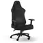 Ausgepackt - Corsair TC100 Relaxed (Stoff) schwarz / Gaming-Stuhl / Stoff / höhen- und winkelverstellbar / Belastbarkeit 120 kg / ausgepackt