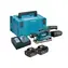 Makita DBO380RTJ / Akku-Exzenterschleifer / 93x185mm / Li ION / 18V / 2x5Ah