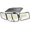 Viking S180 Solar-LED-Außenleuchte mit Bewegungsmelder / 1000lm / IP65