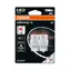 OSRAM LEDriving SL W21W 12V rot / 80lm / 2500K / 2500h / noDIM / A+ / mattiertes Glas / 2 Stück