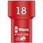 Wera 8790 B - 18 x 46 mm/ Steckdosenadapter Zyklop VDE / isoliert / mit Anschlussgröße 3|8"