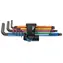 Wera 950|9 Hex- PLUS Multicolour HF 1 / Steckschlüsselsatz / metrisch / BlackLaser / mit Haltefunktion
