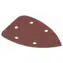 KREATOR KRT220003 / Schleifpapier für Holz und Metall / Körnung 40 / Maße 140x140x80 mm / 5 Stk