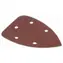 KREATOR KRT220009 / Schleifpapier für Holz und Metall / Körnung 240 / Maße 140x140x80 mm / 5 Stk