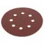 KREATOR KRT230503 / Schleifpapier für Holz und Metall / Körnung 40 / Durchmesser 125 mm / 5 Stk