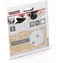 KREATOR KRT230553 / Schleifpapier für Farbe / Körnung 40 / Durchmesser 125 mm / 5 Stk