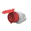 Solight Wandsteckdose 5-polig - 400V-32A / IP44
