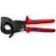 Knipex 95 31 250 Kabelzange (Ratschenprinzip mit Raste) 250mm / 32mm / 240mm2 / MCM 500