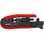 Knipex 97 40 20 SB Kompressionswerkzeug für Koaxialstecker 175 mm / für Typ F & BNC- und RCA-Stecker