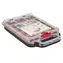 Keter Stack'N'Roll Kleiner Organizer schwarz / Kleinteile-Organizer / 51,5 x 11,5 x 34,5 cm