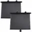 Carpoint Sonnenschutz - Rollo mit Saugnapf 2 Stk