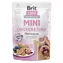 Brit Care Mini Hähnchen- und Thunfischfilets in Soße 85 g / Beutel für Hunde