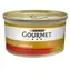 PURINA GOURMET GOLD Rindfleisch- und Hühnertomatensauce 85 g / Dosenfutter für Katzen
