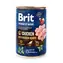 Brit Premium by Nature Huhn mit Herzen 400 g / Dose für Hunde / Huhn mit Herzen