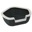 Ferplast WC DAMEN / 57,5 x 51,5 x 22 cm und ein abgesenkter Eingang 14,5 cm hoch