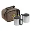 Delphin Kaffee-/Teeset Cotea braun