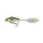 Savage Gear Wobbler 3D Sticklebait Tailspin 7,3 cm 13 g Sinking Green Silver Ayu