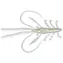 Gunki Gummiköder Naiad 10cm 4,8g White Flash 5St