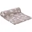 Flamingo Zuma Fleecedecke Würfel/Packungen beige 100x70cm