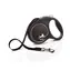 Flexi Black Design L 5m/50kg silber / Leine