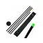 Holdcarp Pole Boje mit automatischem Licht Grün 4M