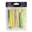 FOX Rage Rubber Lure Zander Pro Shad 12cm Mixed UV Color 5Stk