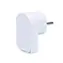 Solight P56 Stecker abgewinkelt weiß / Low Profile von der Wand / IP20