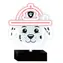 Paw Patrol Dekoratives LED-Neon auf Ständer - Marshall / USB-Netzteil 1,5 m / 20-30 lm