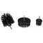 SIXTOL CAR DETAILING DRILL BRUSH 3 HARD / Bohrerbürsten-Set für die Autoreinigung / 3-tlg 