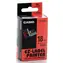 Original Casio Etikettendruckerband Casio XR-18RD1 / schwarzer Druck / roter Hintergrund / unlaminiert / 8 m / 18 mm