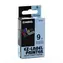 Original Casio Etikettendruckerband Casio XR-9X1 / schwarzer Druck / transparente Basis / unlaminiert / 8 m / 9 mm
