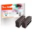Peach wiederaufbereitete alternative Patrone HP 953XL (L0S70AE) TwinPack schwarz / 2x59 ml / neuer Chip