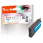 Peach wiederaufbereitete alternative Patrone HP 953XL (F6U16AE) blau / 21 ml / neuer Chip