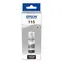 Epson Originaltinte Nr. 115 Grau / für EcoTank L8160 & L8180 / 6.200 Seiten